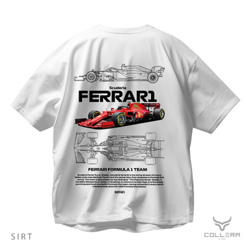 Scuderia Ferrari 2 - Oversize T-Shirt