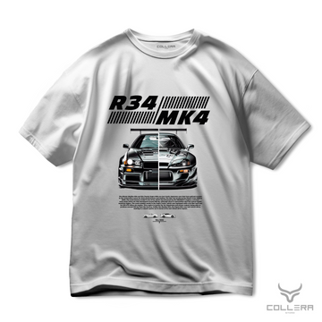 R34 x MK4 - Oversize T-Shirt