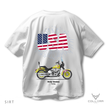 H.D Fat Boy - Oversize T-Shirt