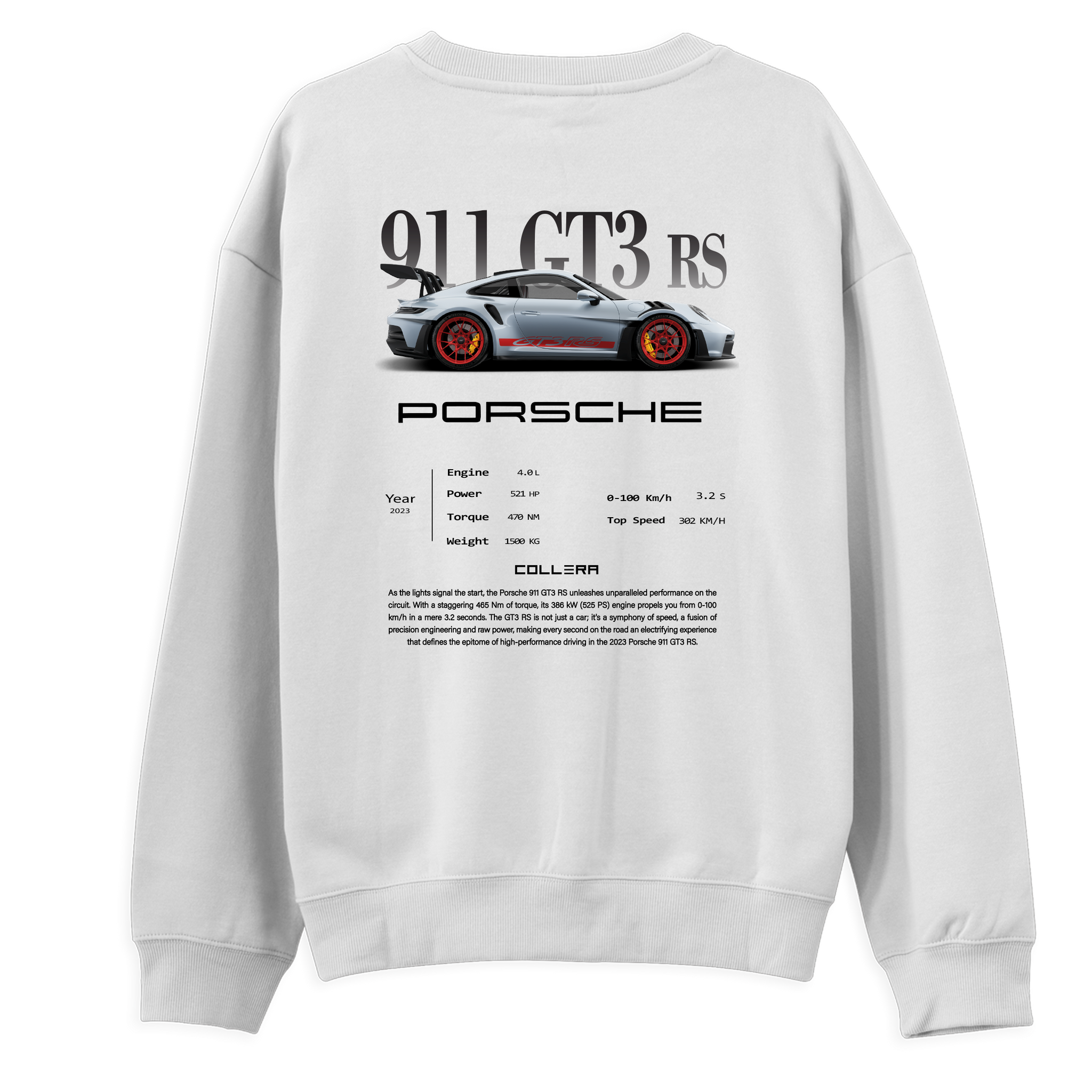 911 Gt3 RS - Regular Sweatshirt