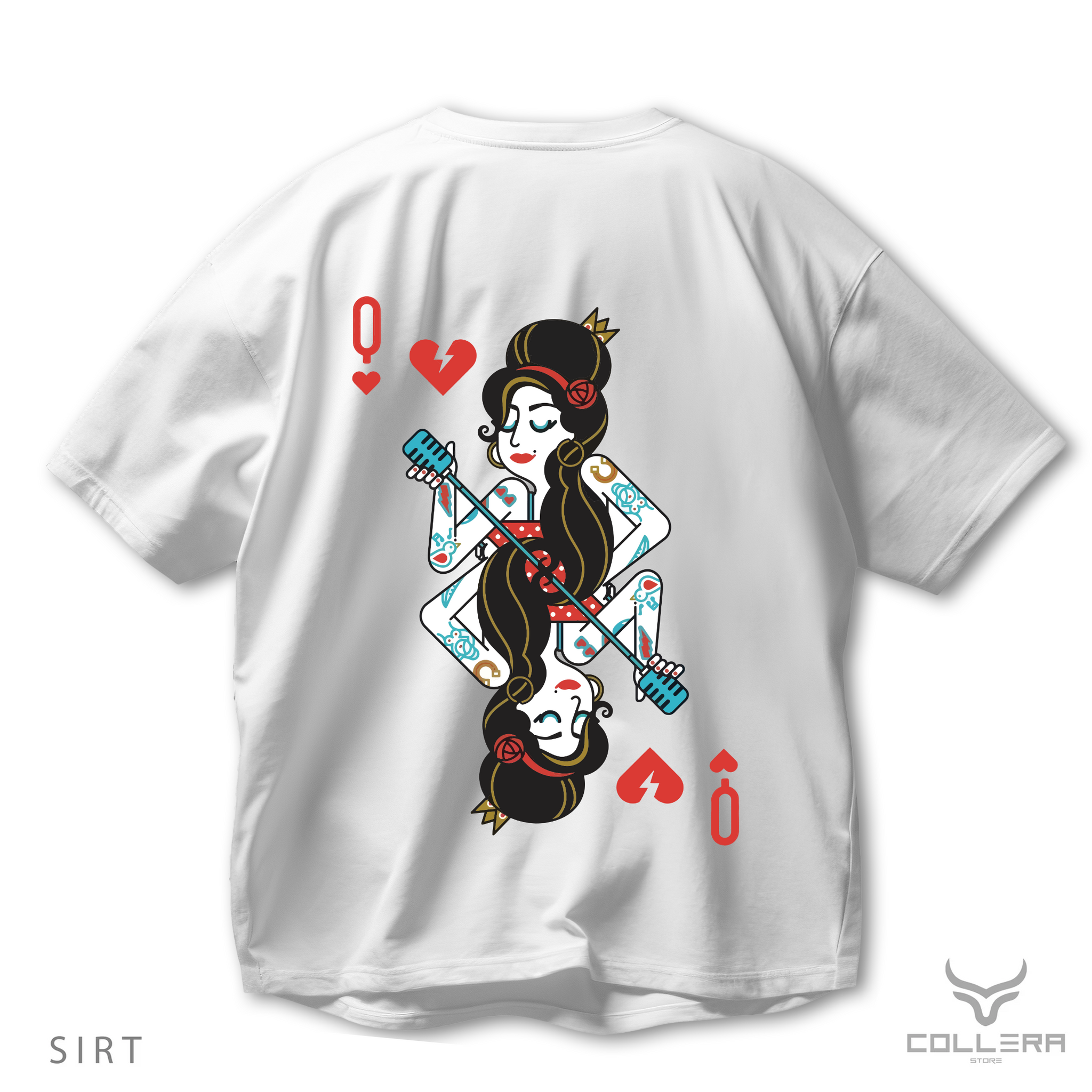 Queen of Hearts - Oversize T-Shirt