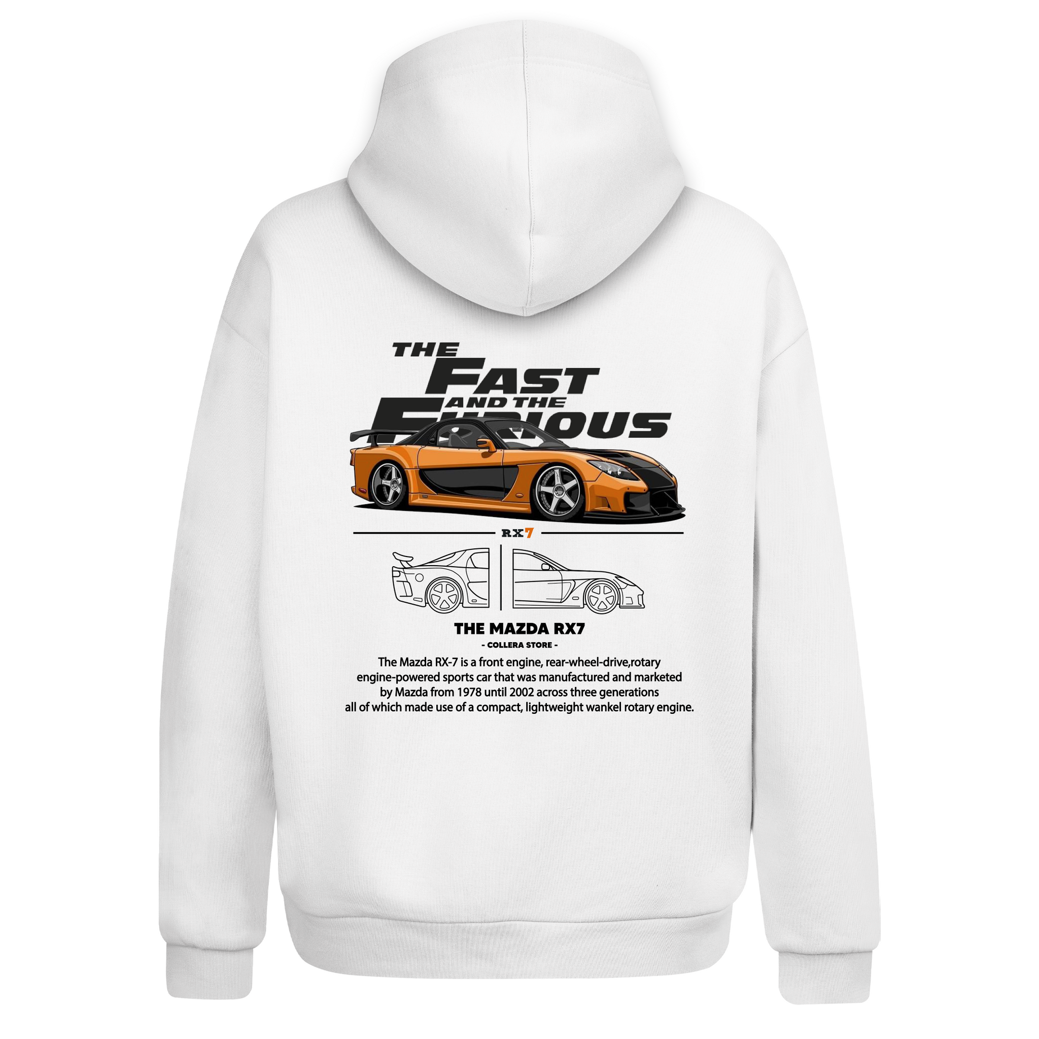 Mazda RX7 - Oversize Hoodie