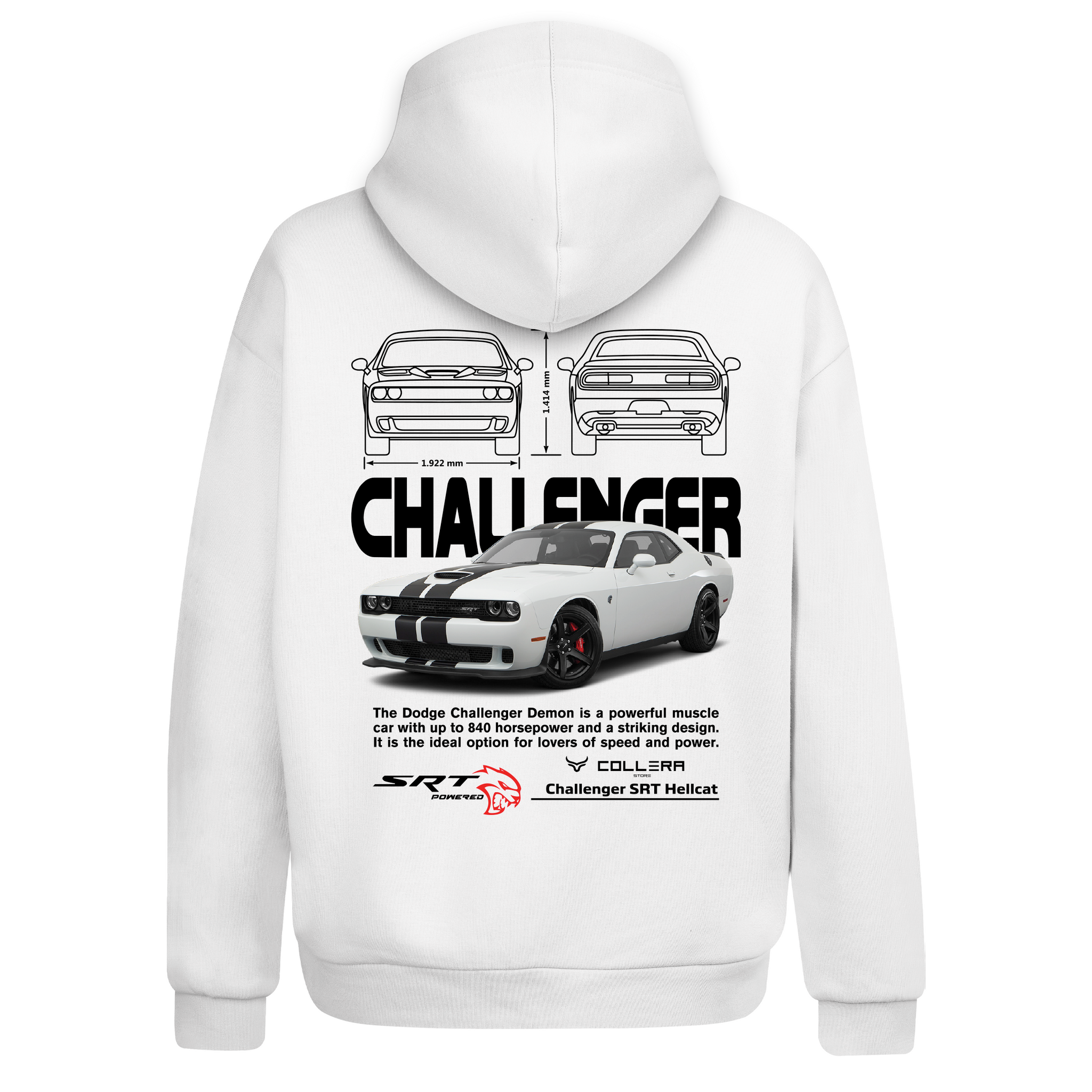 Challenger - Oversize Hoodie