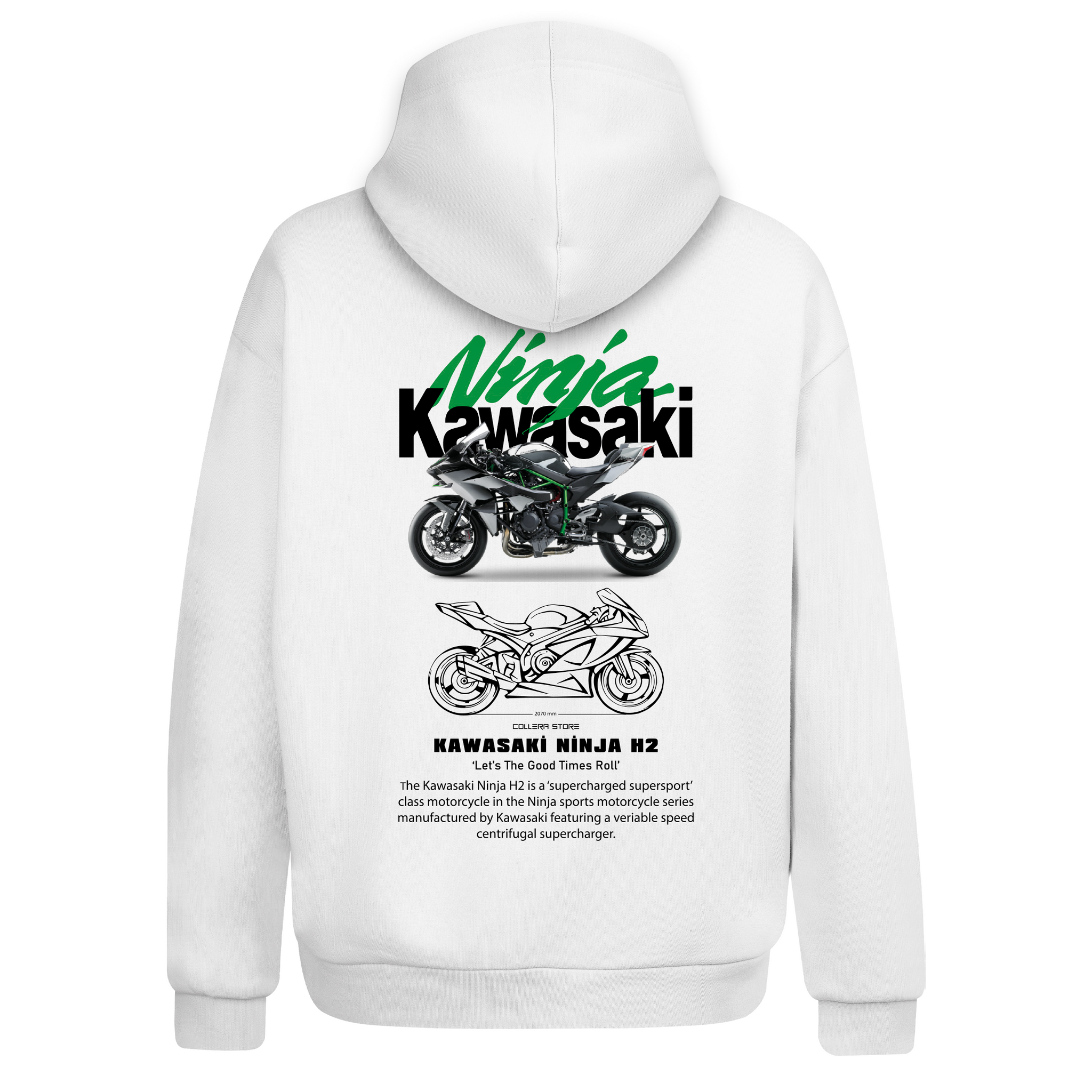 Kawasaki H2 - Oversize Hoodie