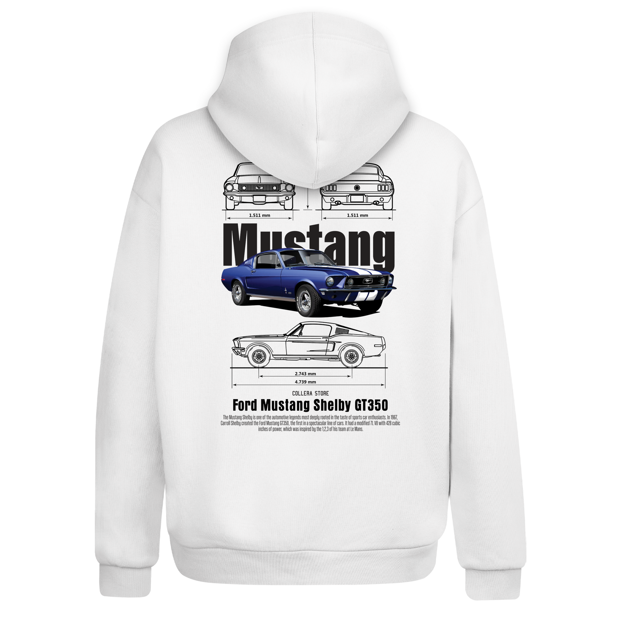 Shelby Mustang - Oversize Hoodie