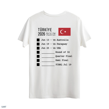 World Cup 26 Check Lİst - Regular T-Shirt