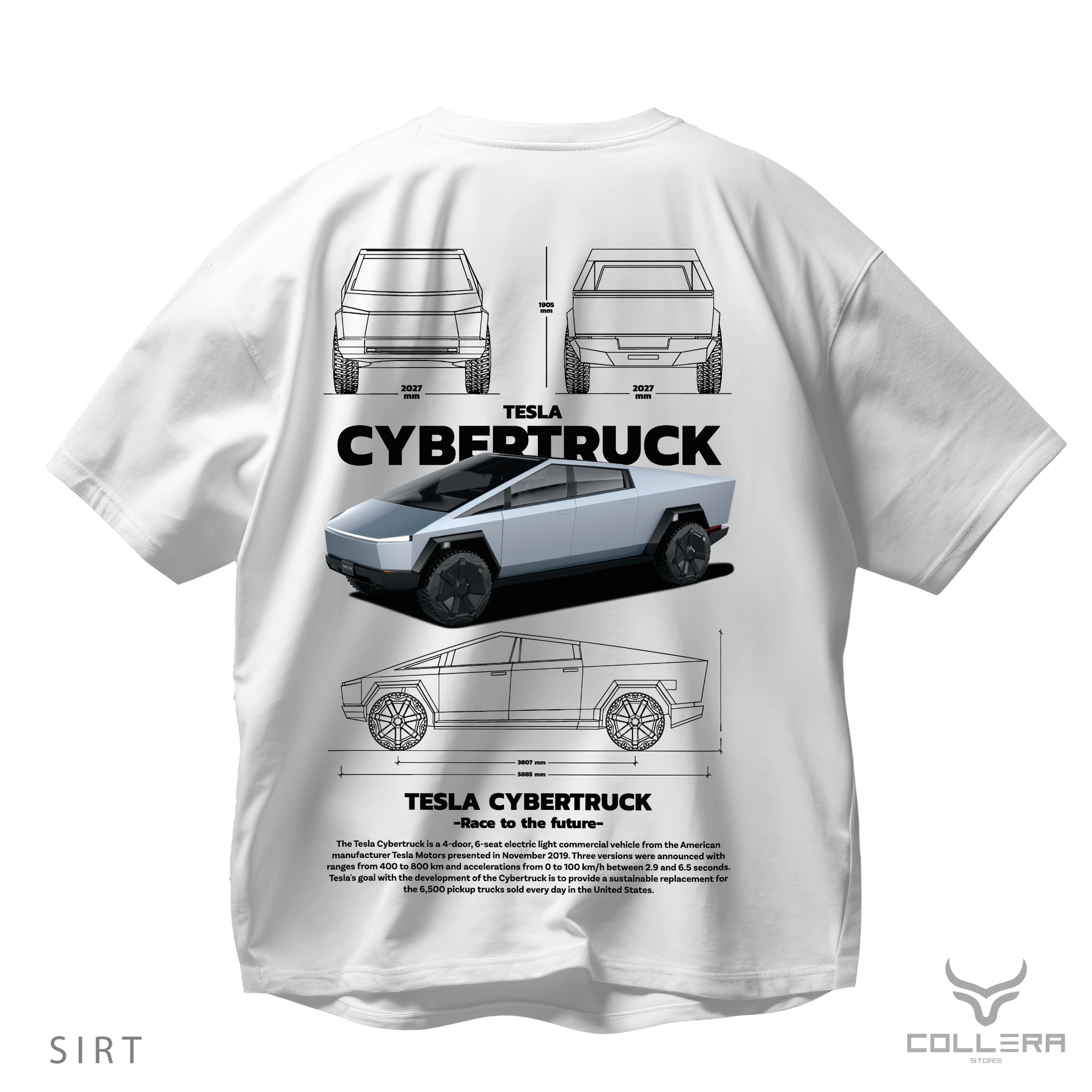 Cybertruck - Oversize T-Shirt