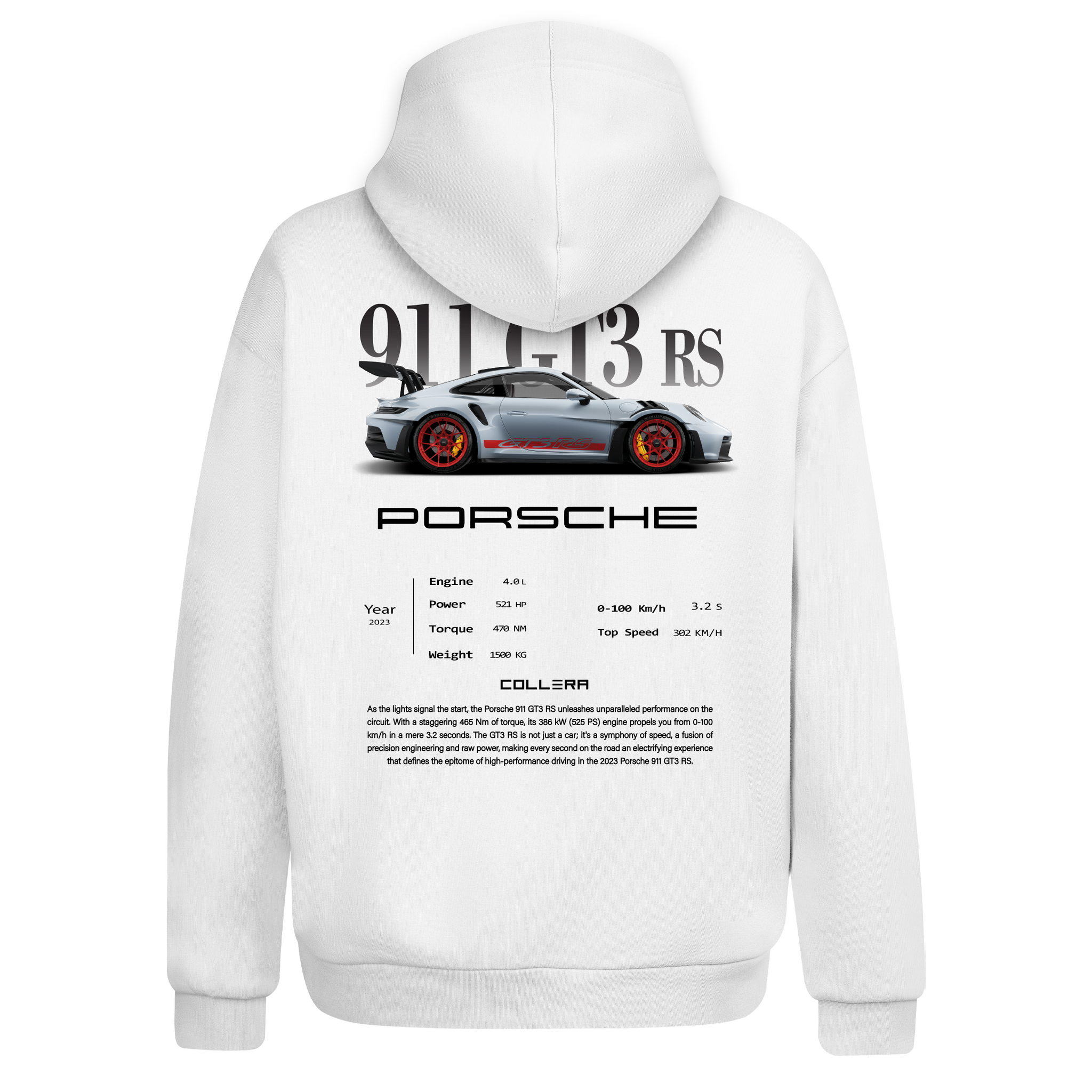 911 Gt3 RS - Oversize Hoodie