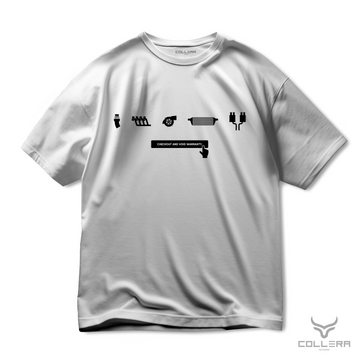 Checkout And Void Warranty - Oversize T-Shirt