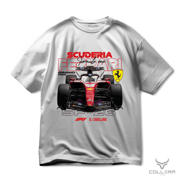 Sf-26 Ferrari - Oversize T-Shirt