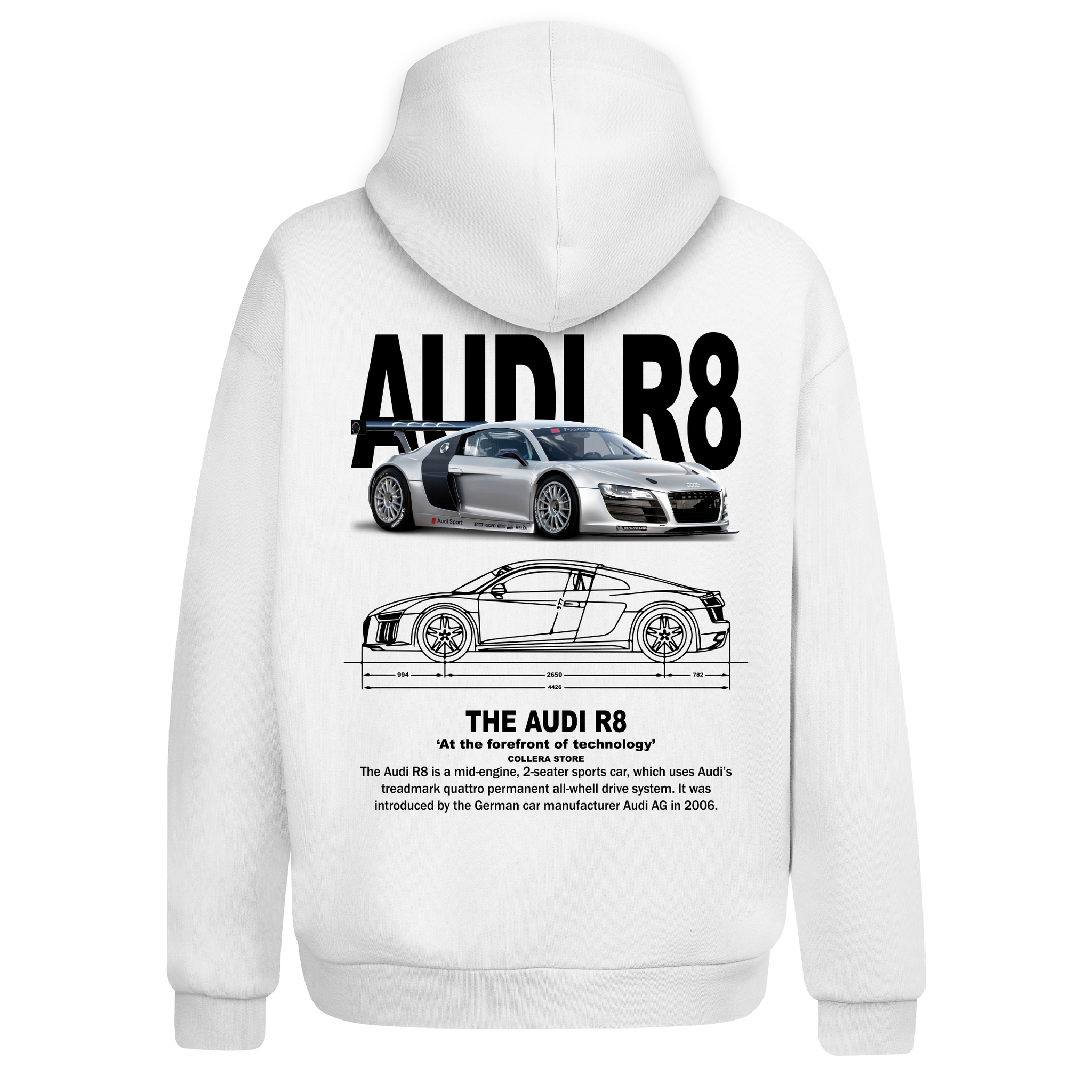 Audi R8 - Oversize Hoodie