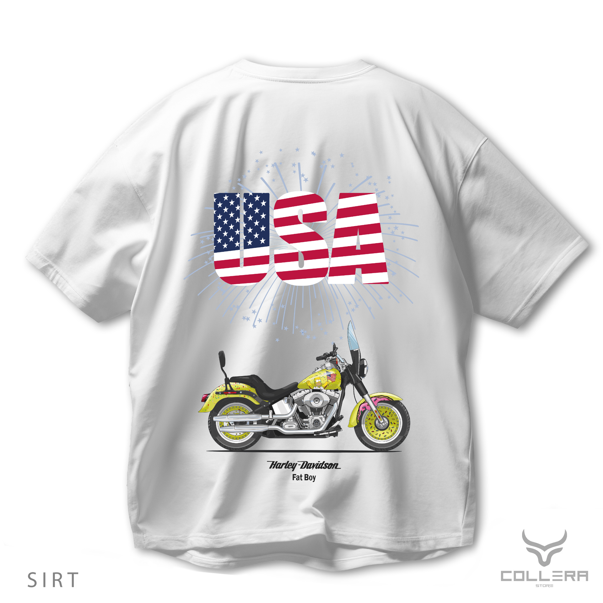 H.D Fat Boy - Oversize T-Shirt