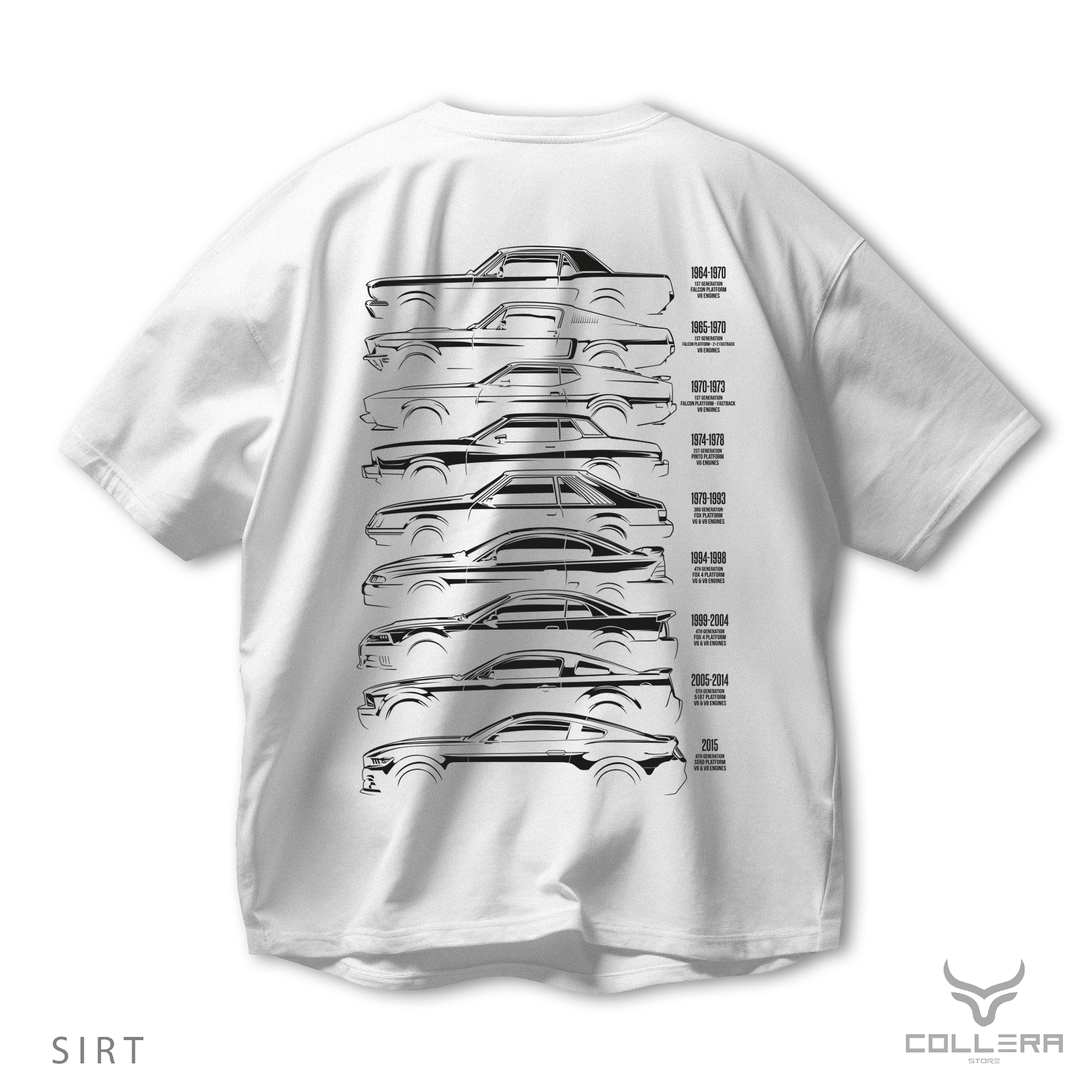 Evolve Mustang - Oversize T-Shirt