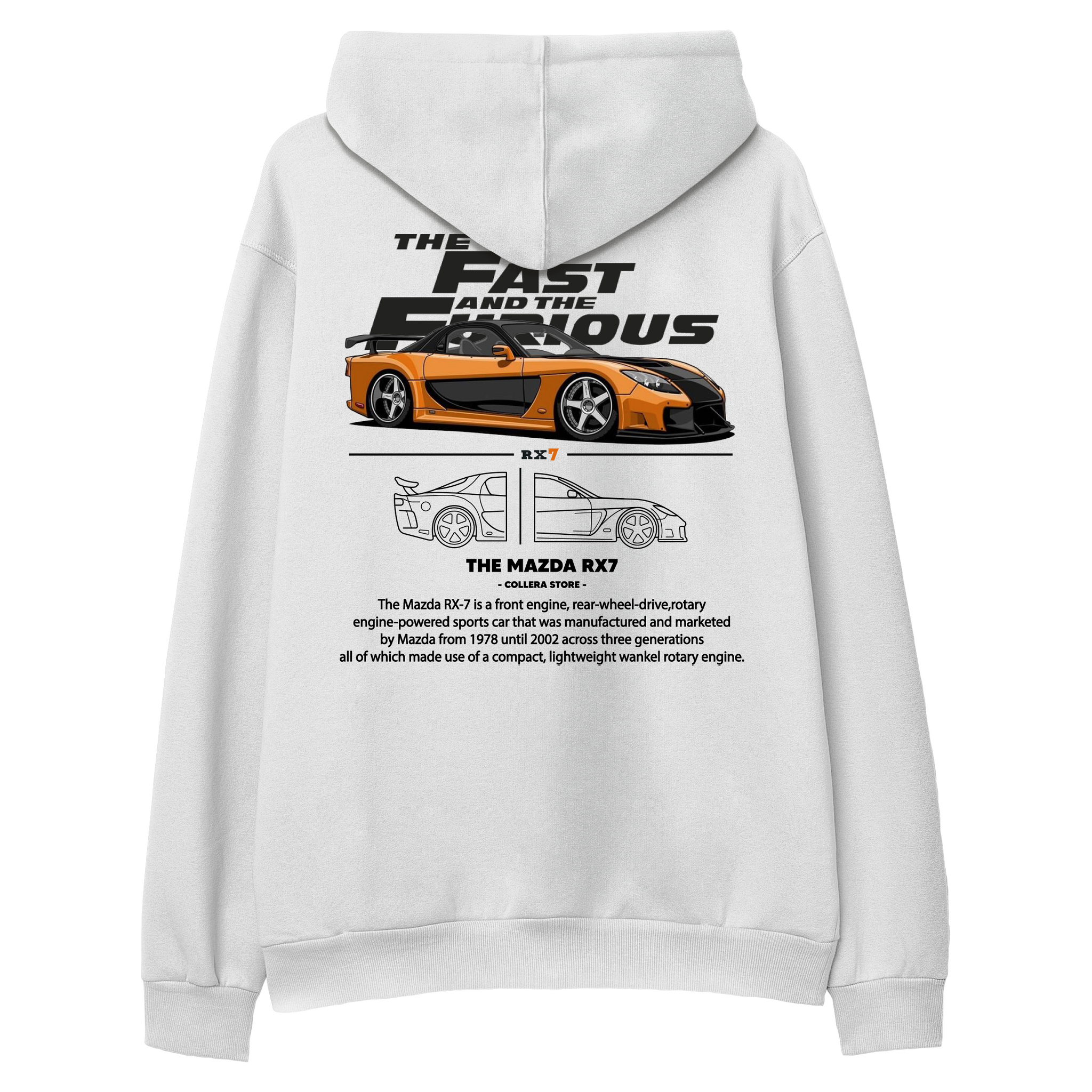 Mazda Rx7 - Regular Hoodie