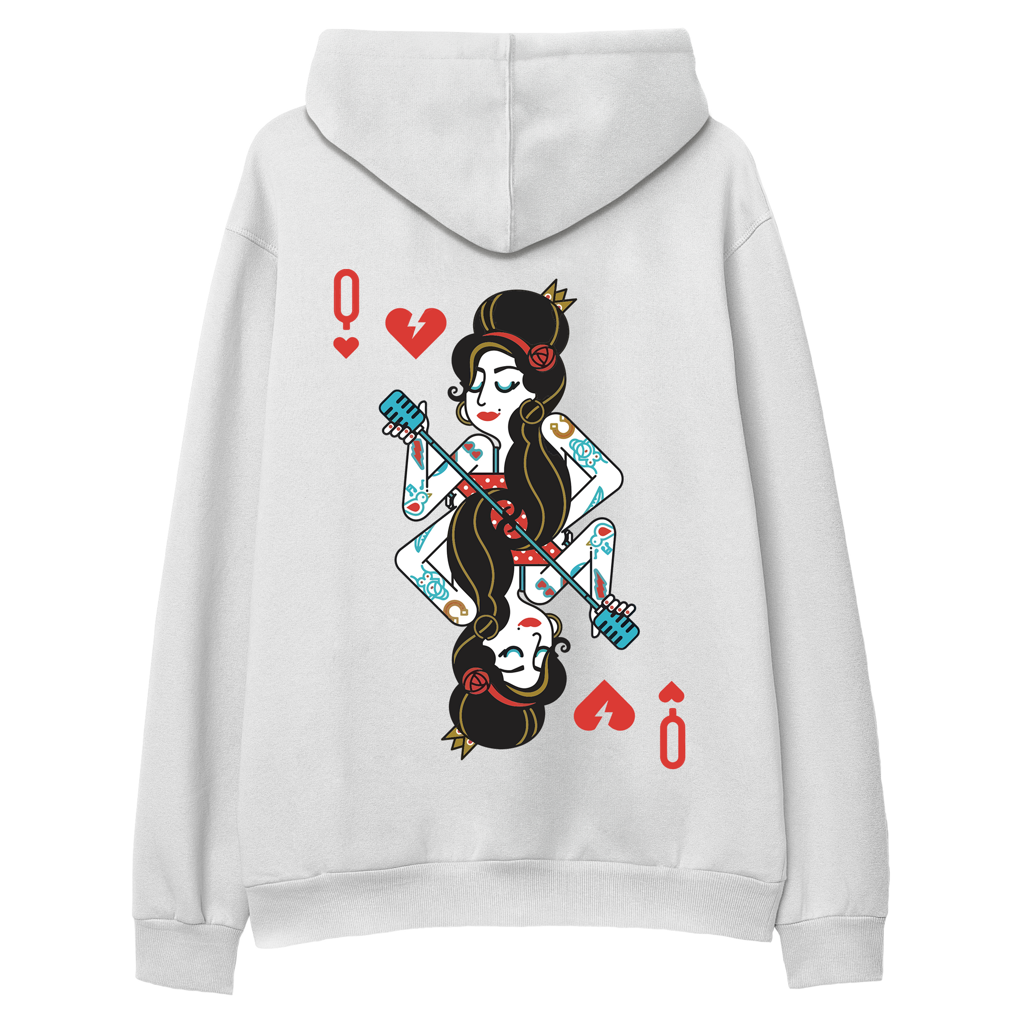 Queen of Hearts - Regular Hoodie
