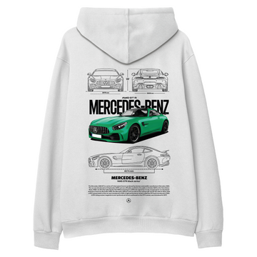 Amg Gtr Green - Regular Hoodie