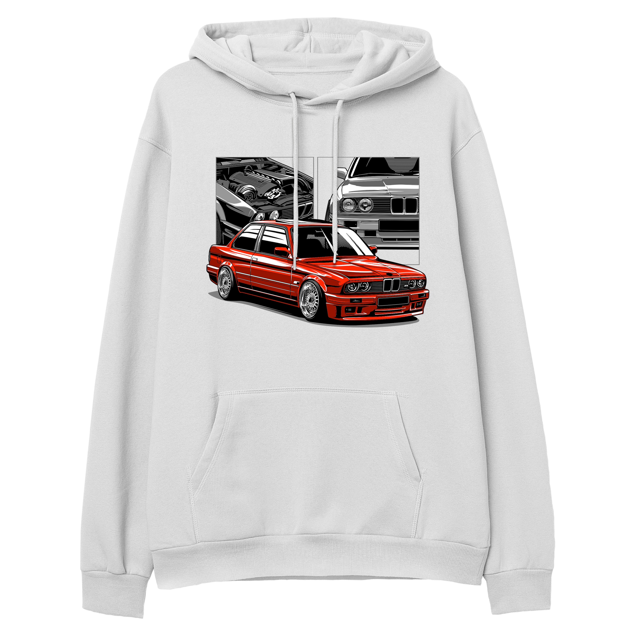 E30 Poster - Regular Hoodie