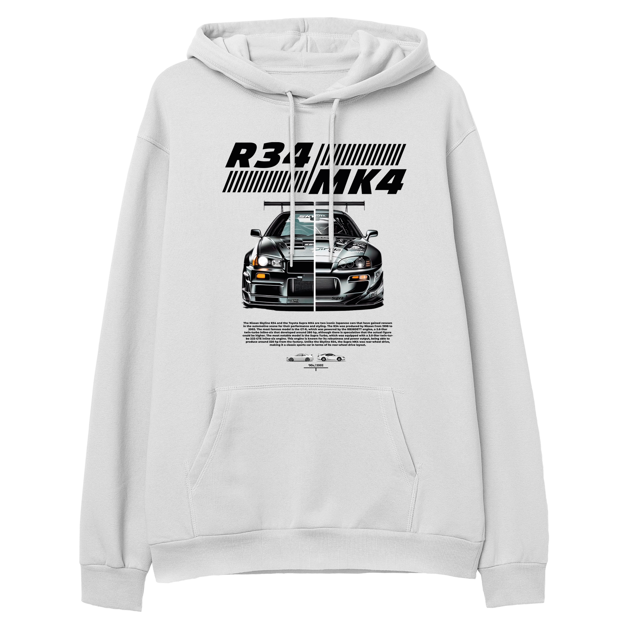 R34 x MK4 - Regular Hoodie