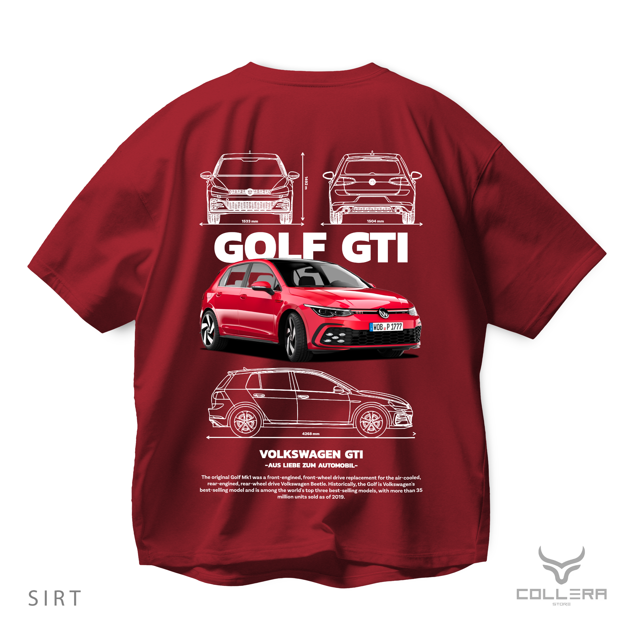 Golf Gti - Oversize T-Shirt