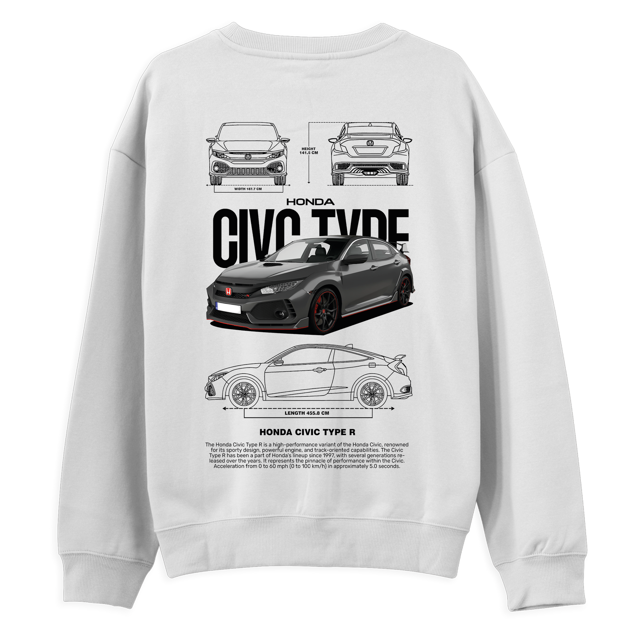 Civic Type R - Regular Sweatshirt