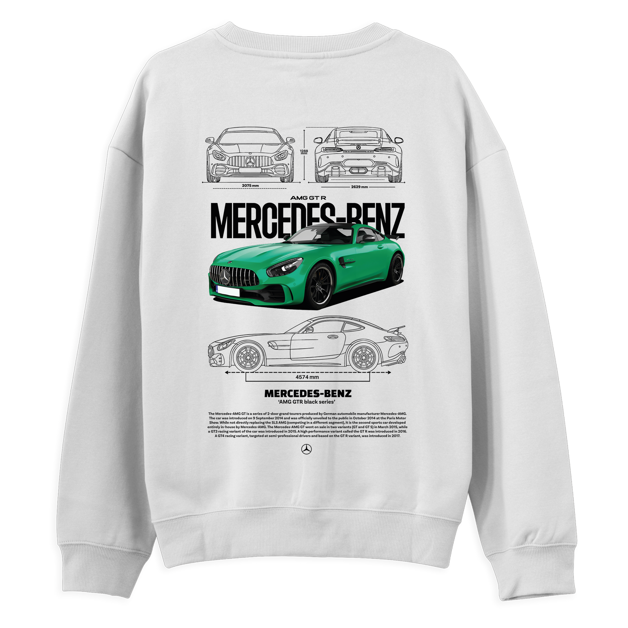 Amg Gtr Green - Regular Sweatshirt