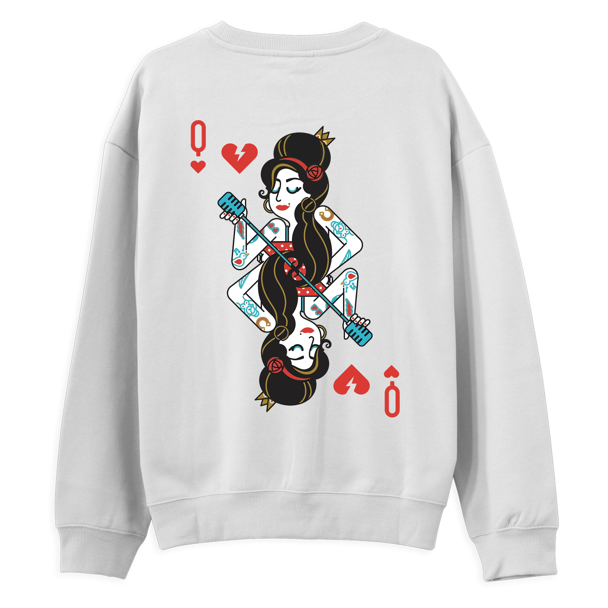 Queen of Hearts - Regular Sweatshirt