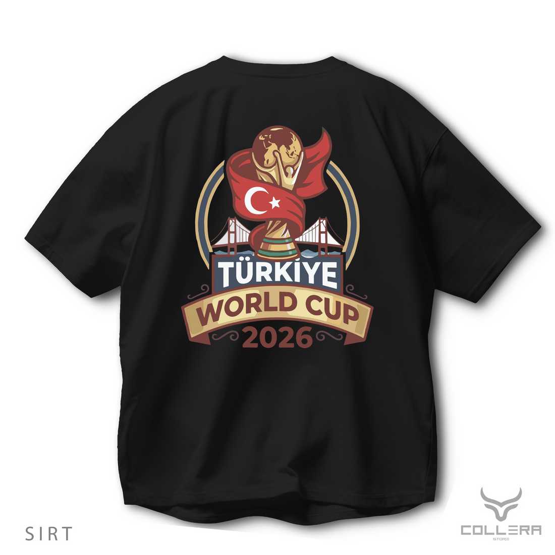 Türkiye World Cup 2026 - Oversize T-Shirt