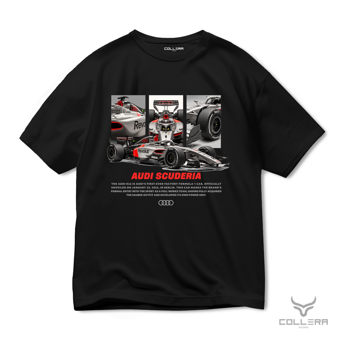AUDI SCUDERIA - Oversize T-Shirt