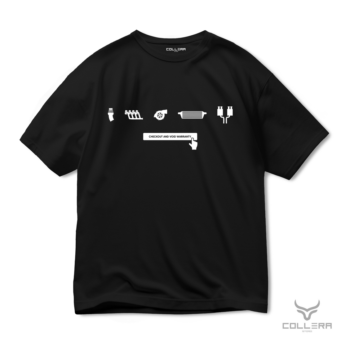 Checkout And Void Warranty - Oversize T-Shirt