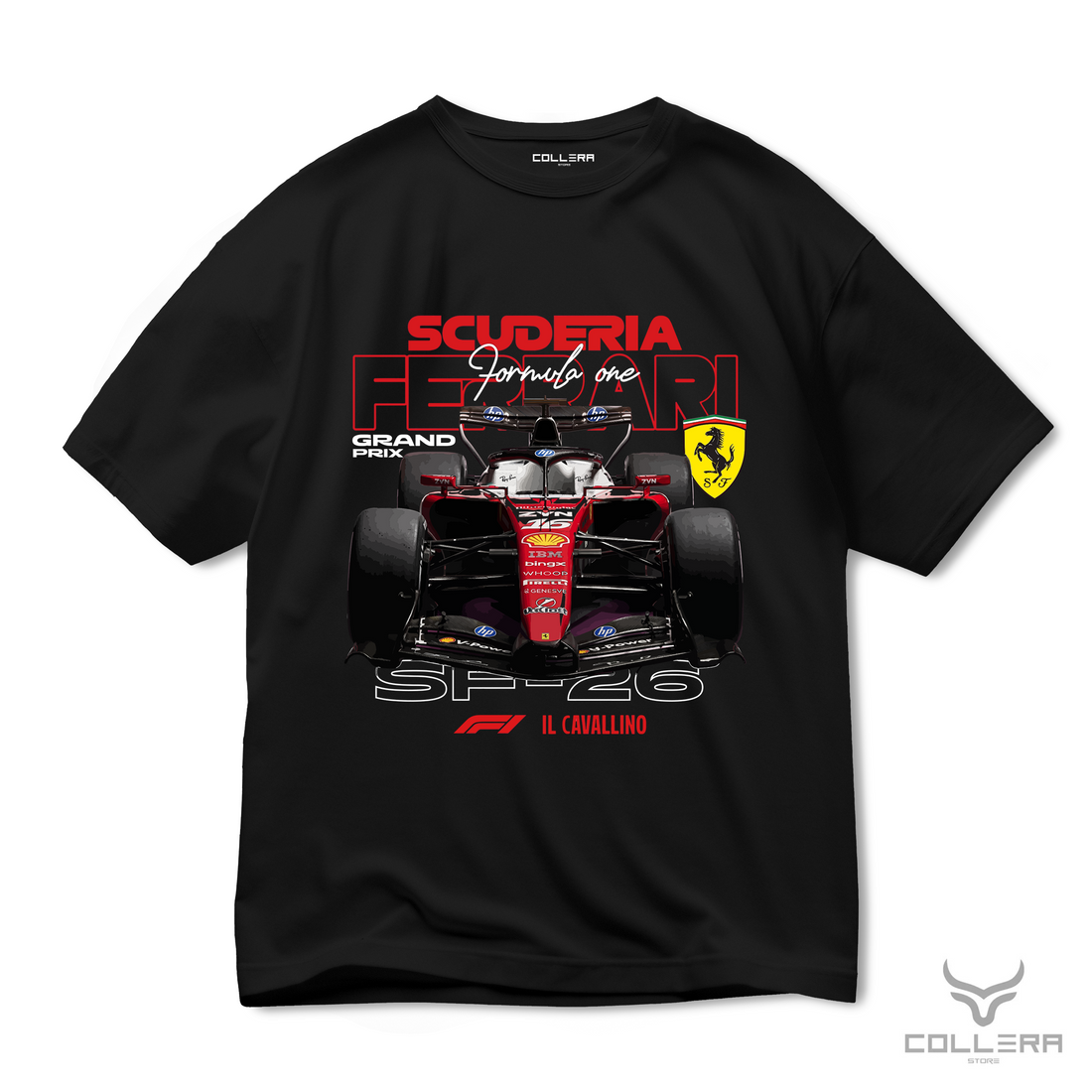 Sf-26 Ferrari - Oversize T-Shirt