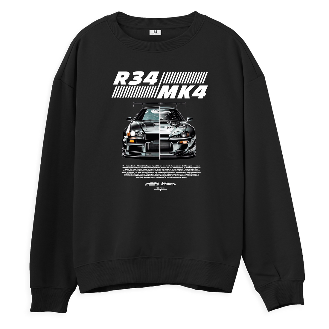 R34 x MK4 - Regular Sweatshirt