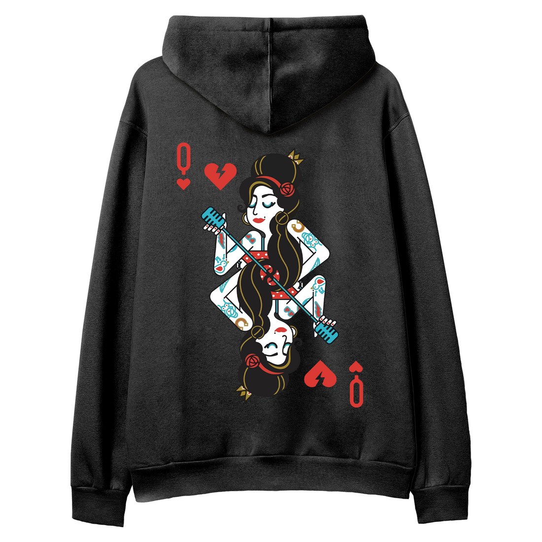 Queen of Hearts - Regular Hoodie