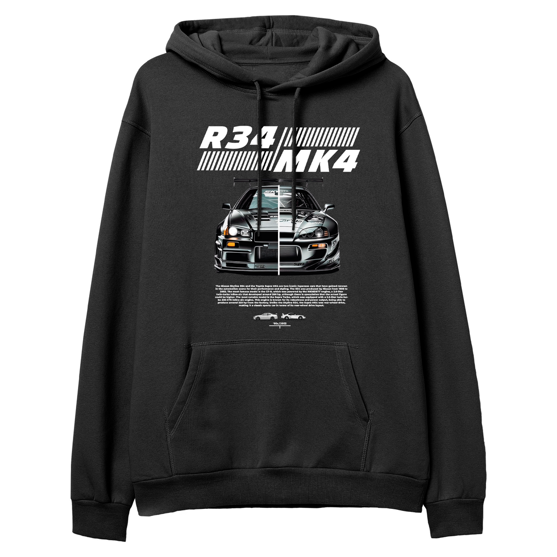 R34 x MK4 - Regular Hoodie