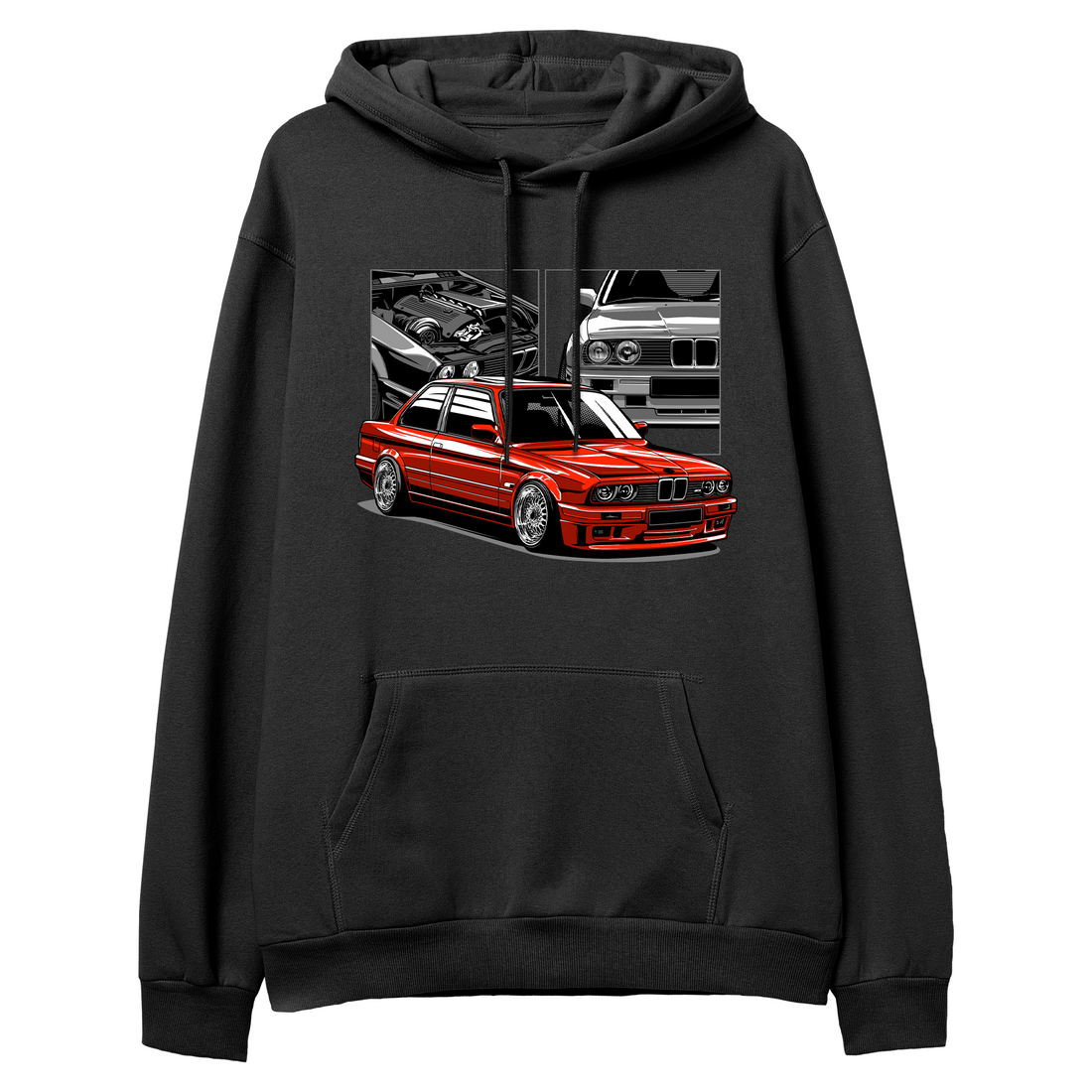 E30 Poster - Regular Hoodie