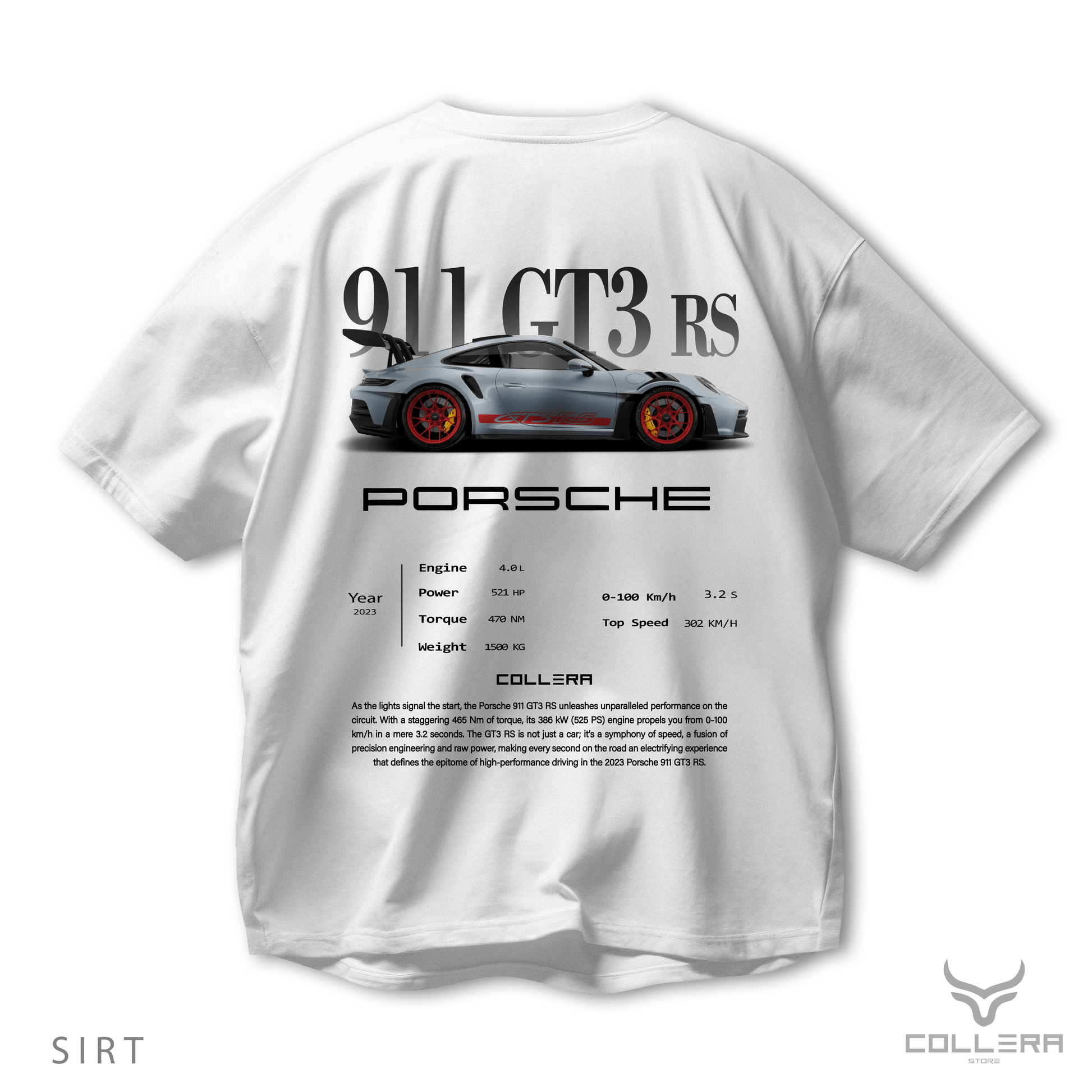 911 Gt3 RS Oversize T Shirt