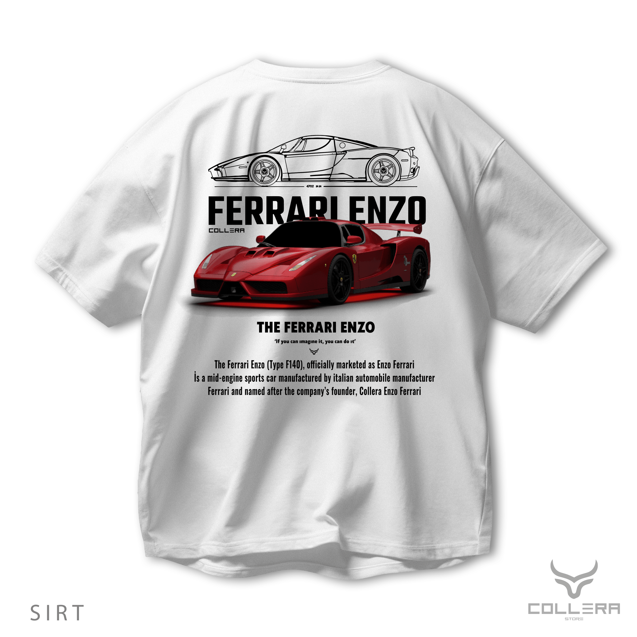 Ferrari Enzo - Oversize T-Shirt